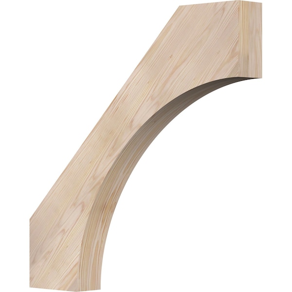 Ekena Millwork 3 1/2"W x 28"D x 28"H Westlake Smooth Knee Brace, Douglas Fir BRC04X28X28WTL00SDF - main